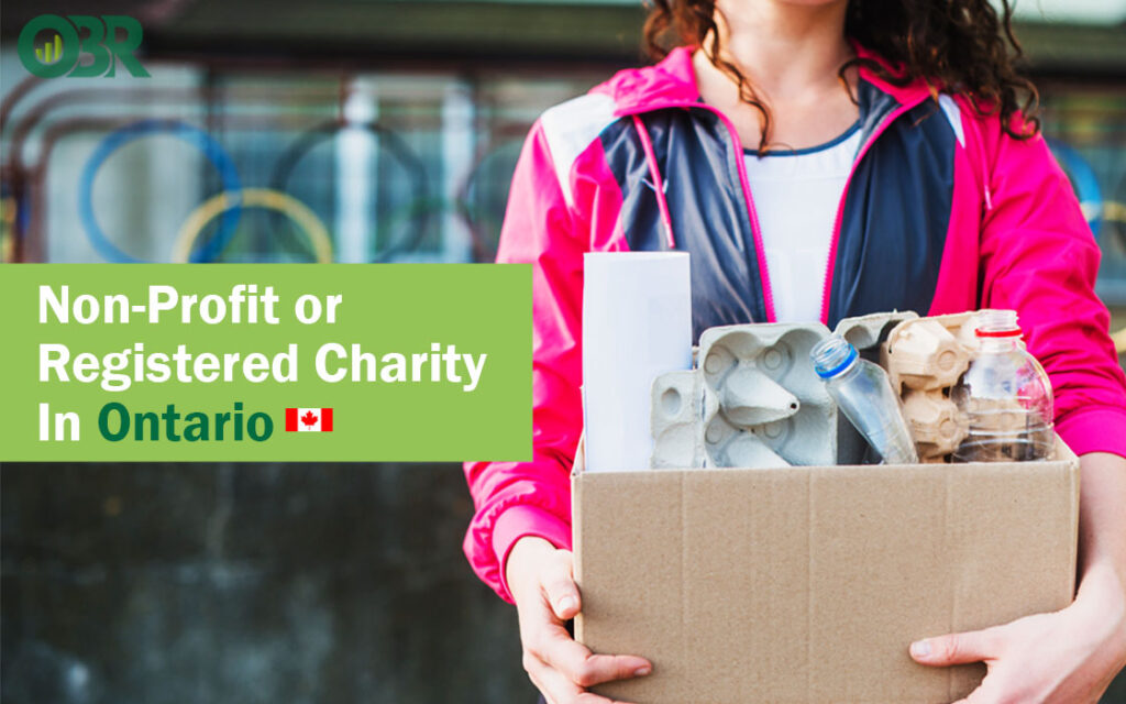 non-profit organizations in ontario