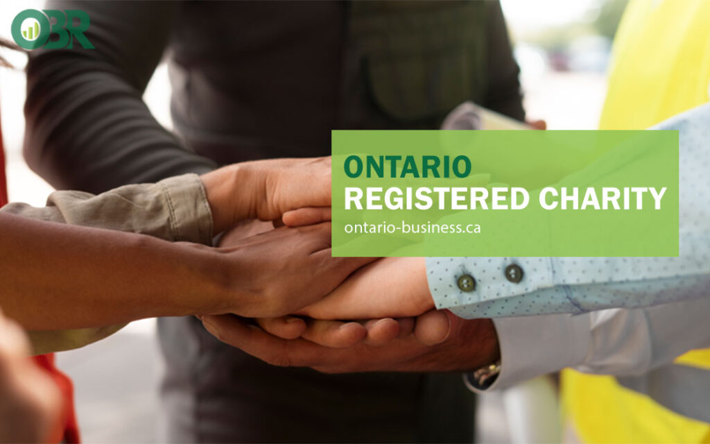 registered charity in ontario