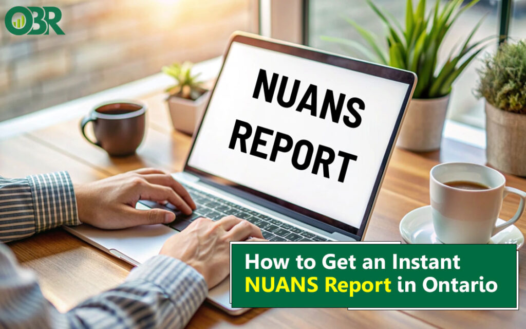 Instant NUANS Report in Ontario