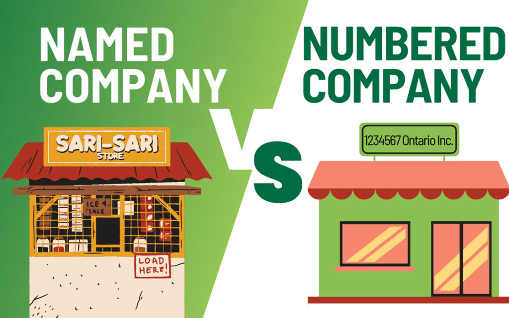 Named Company VS Numbered Company in Canada
