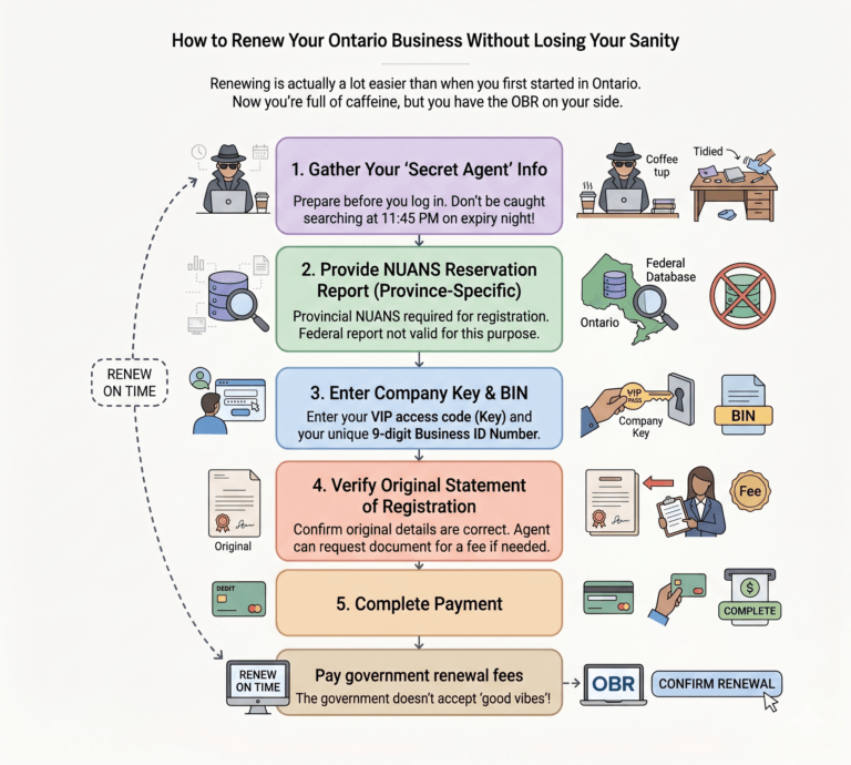 How to Renew Ontario Business Registration